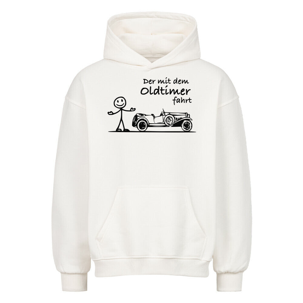 Der Oldtimer fährt Oversized Hoodie
