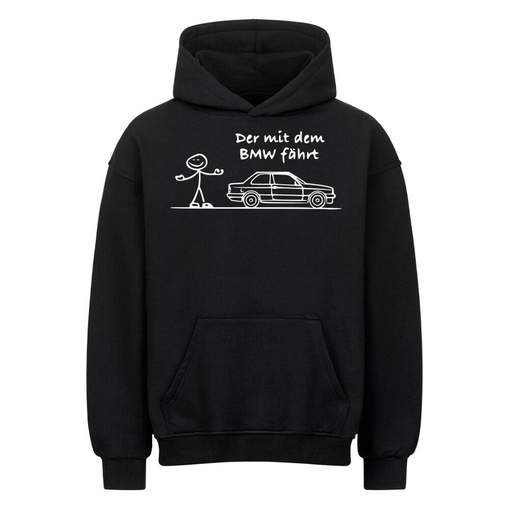 Der BMW fährt Oversized Hoodie