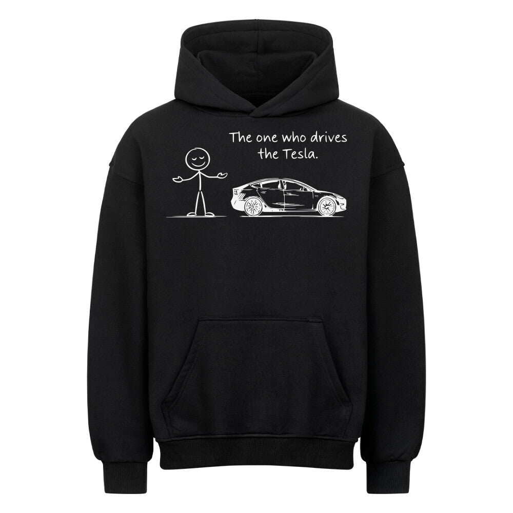 The Tesla driver Oversized Hoodie