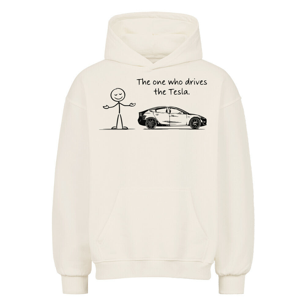 The Tesla driver Oversized Hoodie