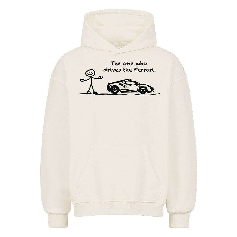 The Ferrari driver Oversized Hoodie
