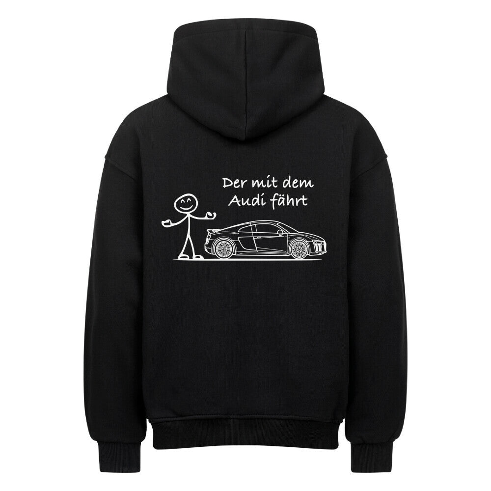 Der Audi fährt Oversized Hoodie