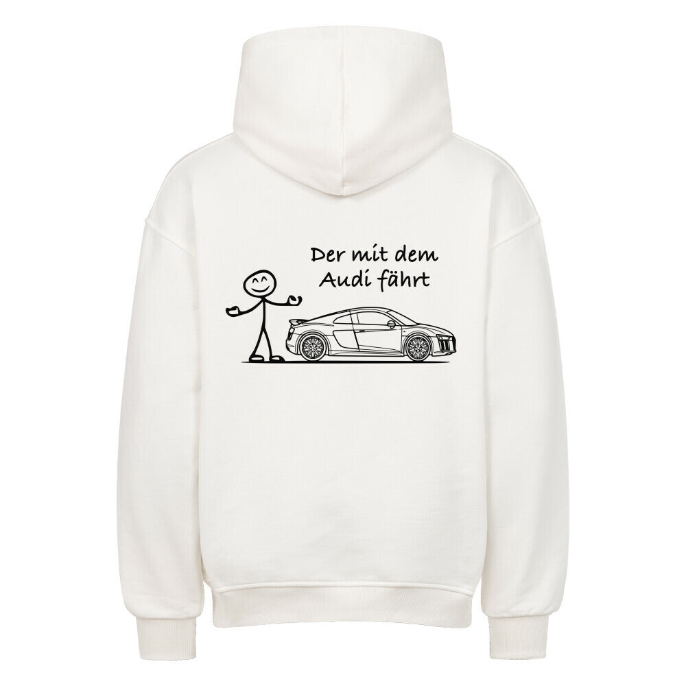 Der Audi fährt Oversized Hoodie